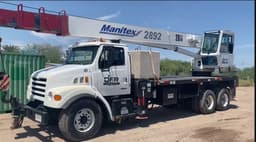 Grúa Titán Manitex M2892S 1999 – 28 Ton sobre Sterling LT7501 - fotografia 4
