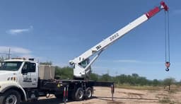Grúa Titán Manitex M2892S 1999 – 28 Ton sobre Sterling LT7501 - fotografia 6