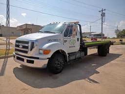 Camión plataforma Ford F-650 XLT 2008 – 386,000 millas - fotografia 6
