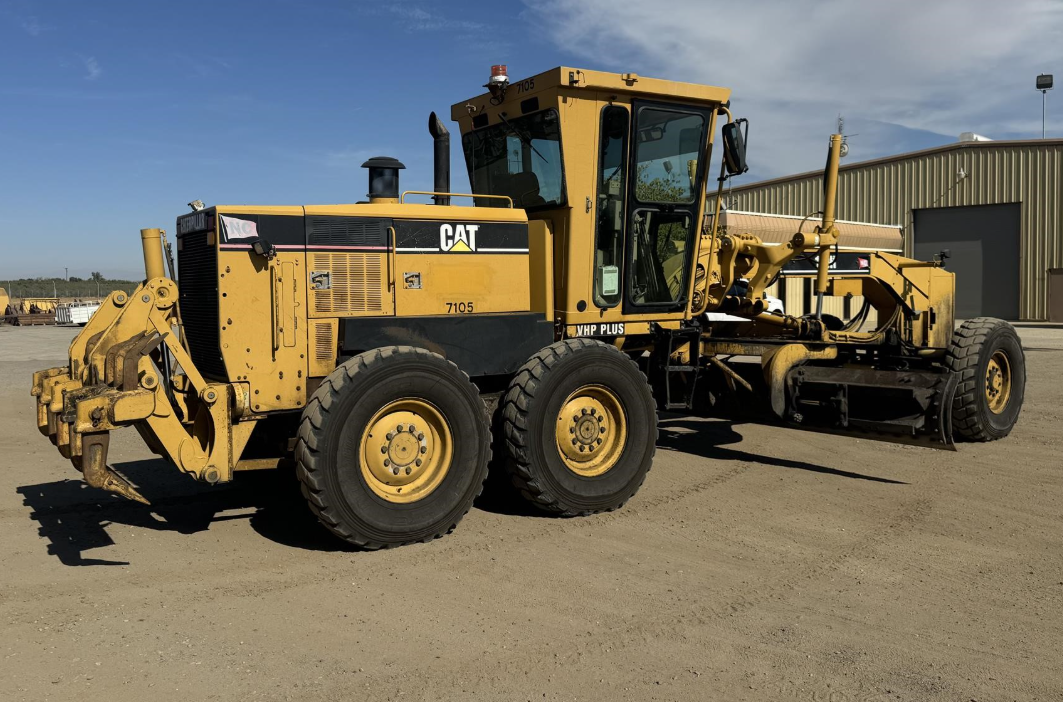 Motoconformadora Caterpillar 140H VHP Plus 2007 — ripper, cabina, A/C y cámaras