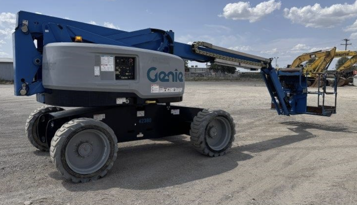 Elevador articulado Genie Z60/37FE 2018 — híbrido, 60 ft, solo 442 horas - fotografia 8