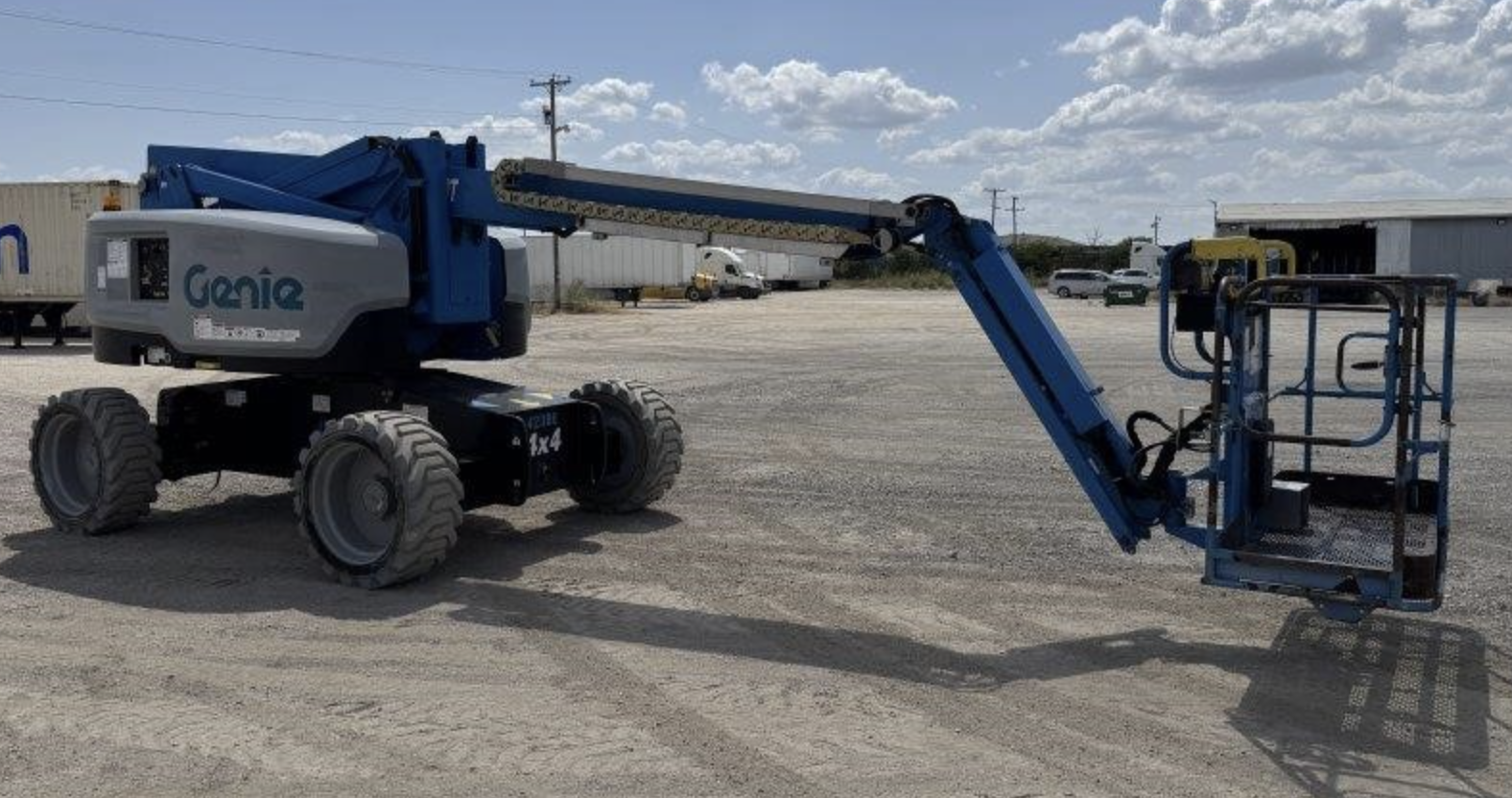Elevador articulado Genie Z60/37FE 2018 — híbrido, 60 ft, solo 442 horas - fotografia 9