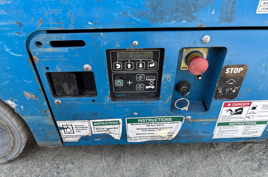 Elevador Tijera Genie GS1930 2018 Eléctrico – Solo 132 Horas - fotografia 9