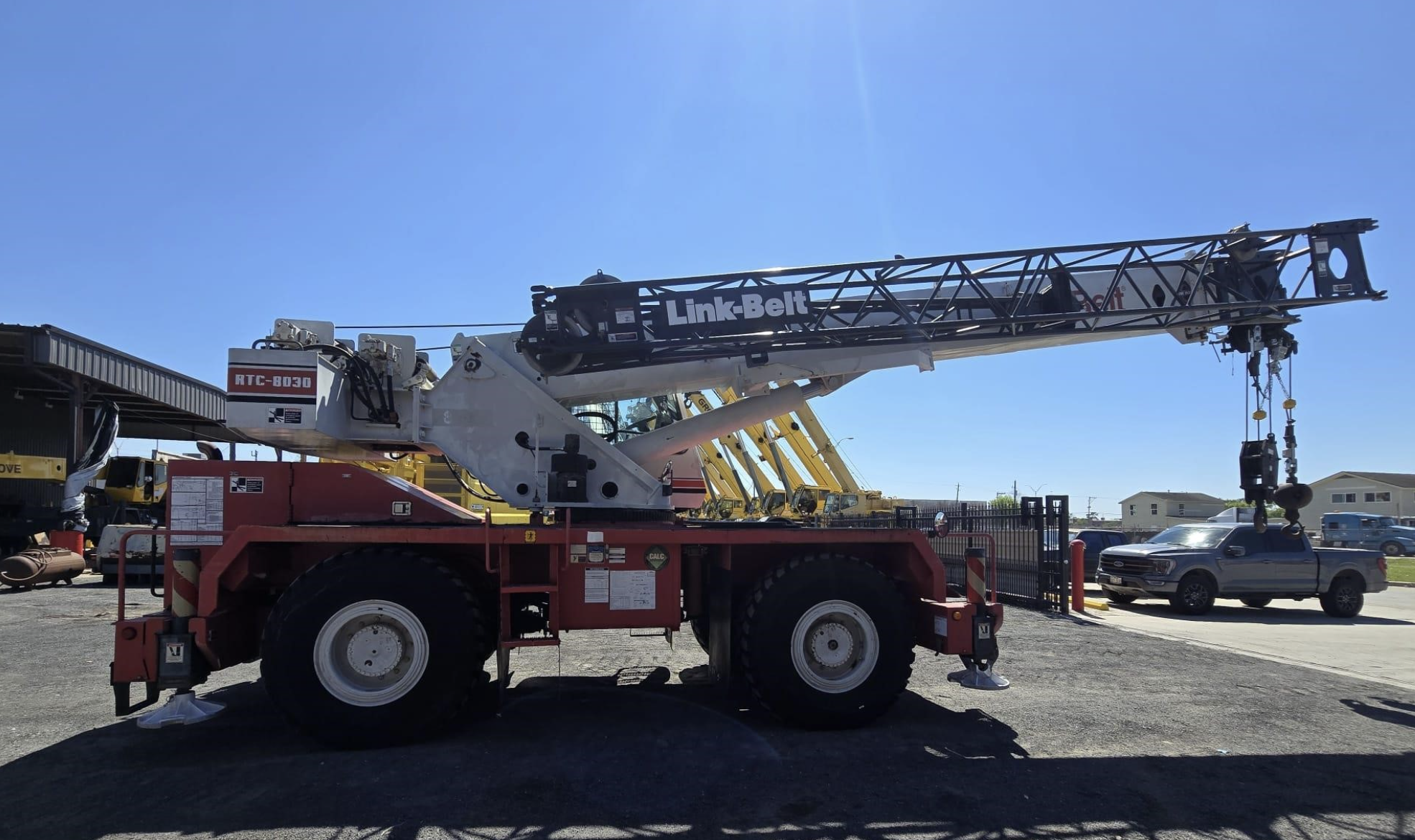Grúa RT Link-Belt RTC-8030 2000 – 30 Ton con 91 ft de Pluma y Jib de 21 ft - fotografia 8