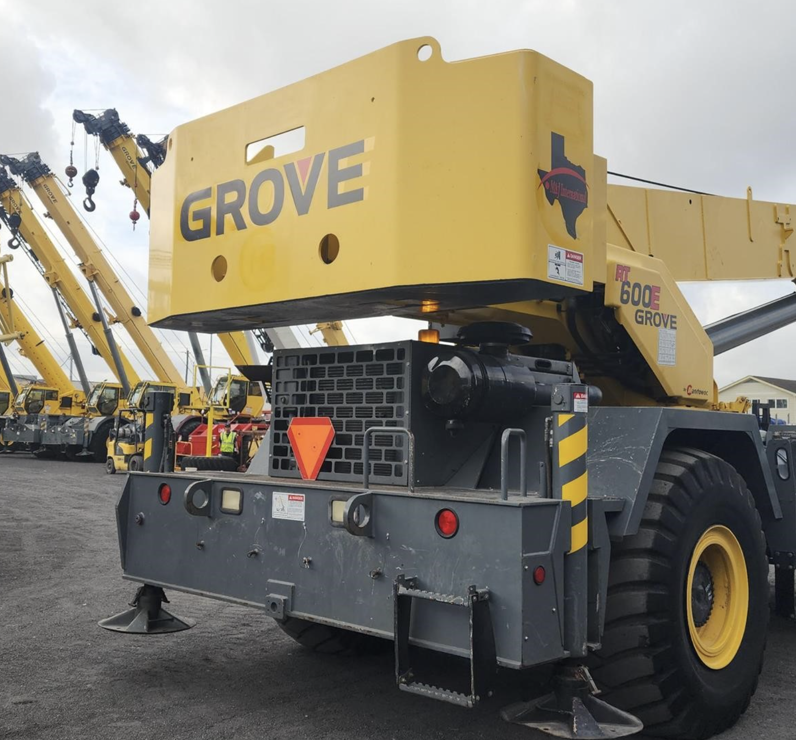 Grúa RT Grove RT650E 2007 – 50 Toneladas con Pluma de 105 ft - fotografia 7