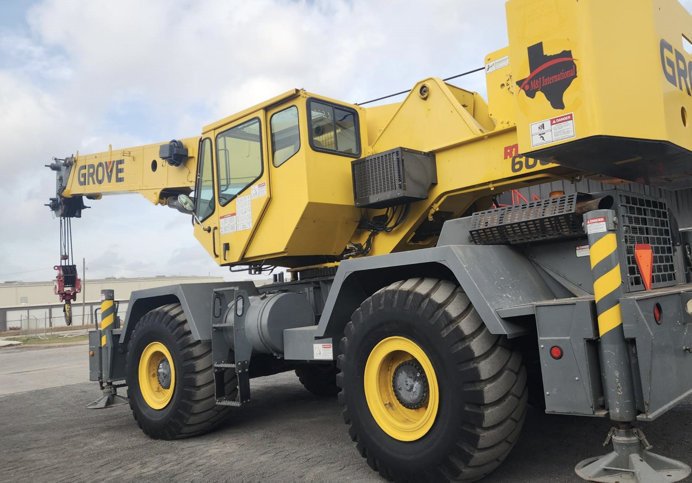 Grúa RT Grove RT650E 2007 – 50 Toneladas con Pluma de 105 ft - fotografia 10