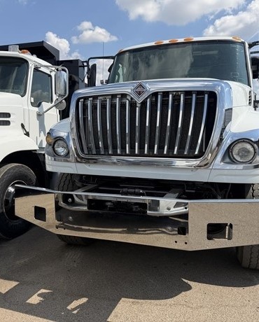 Frente del camión roll-off International WorkStar 7500 2012