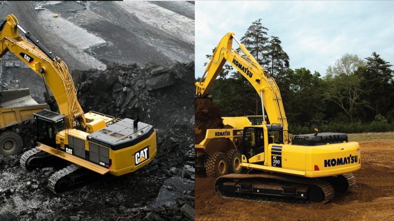 Caterpillar 336 vs. Komatsu PC 360 LC