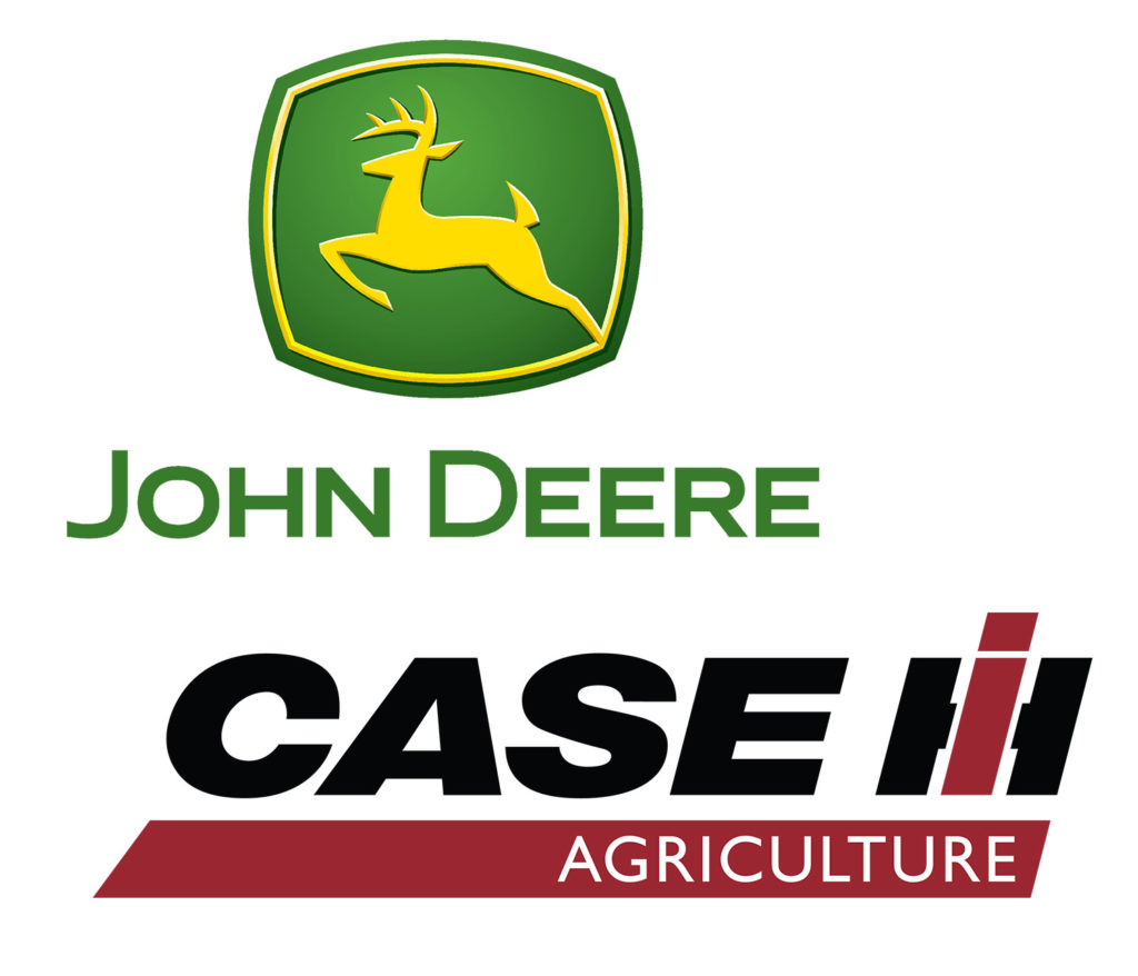 retroexcavadora Case o John Deere

