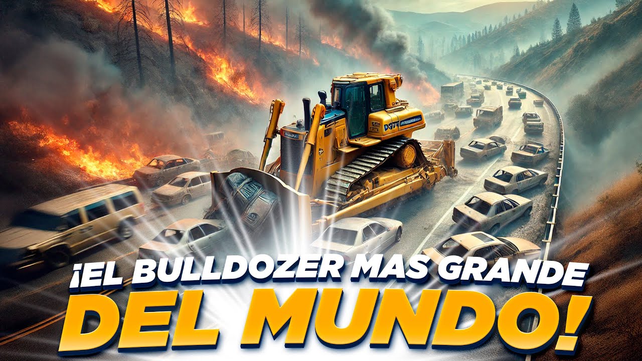 Bulldozer más grande del mundo.