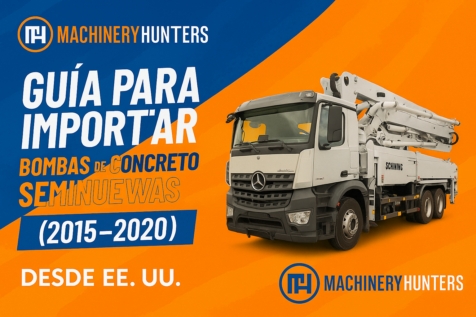 bombas de concreto 2015-2020