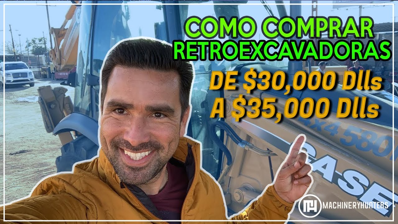 Retroexcavadoras en Estados Unidos