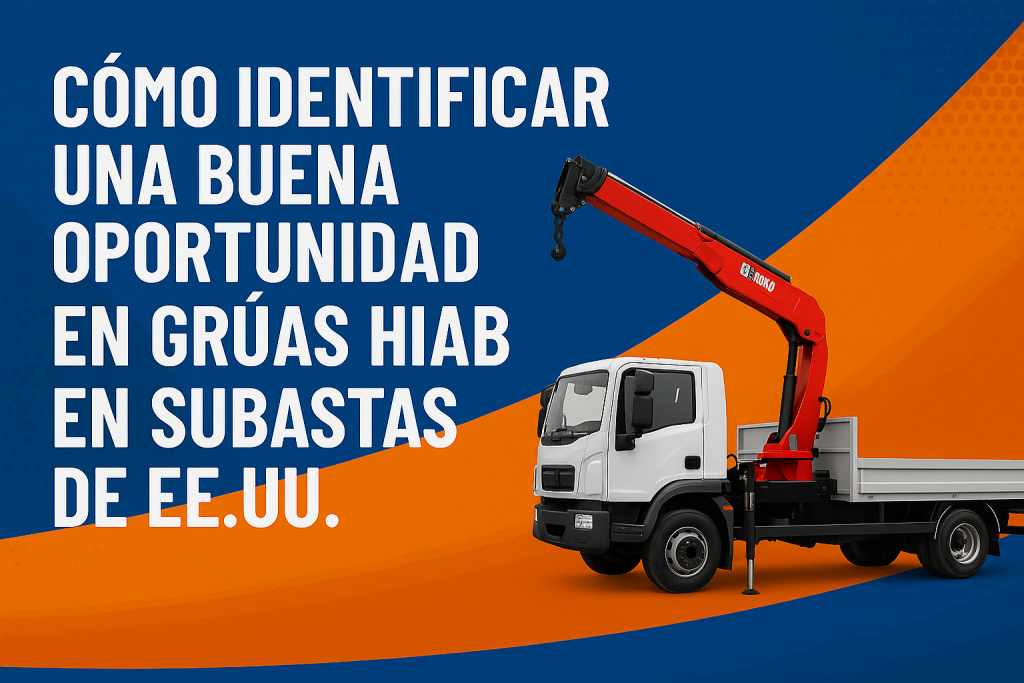 comprar grúa usada en EE.UU.