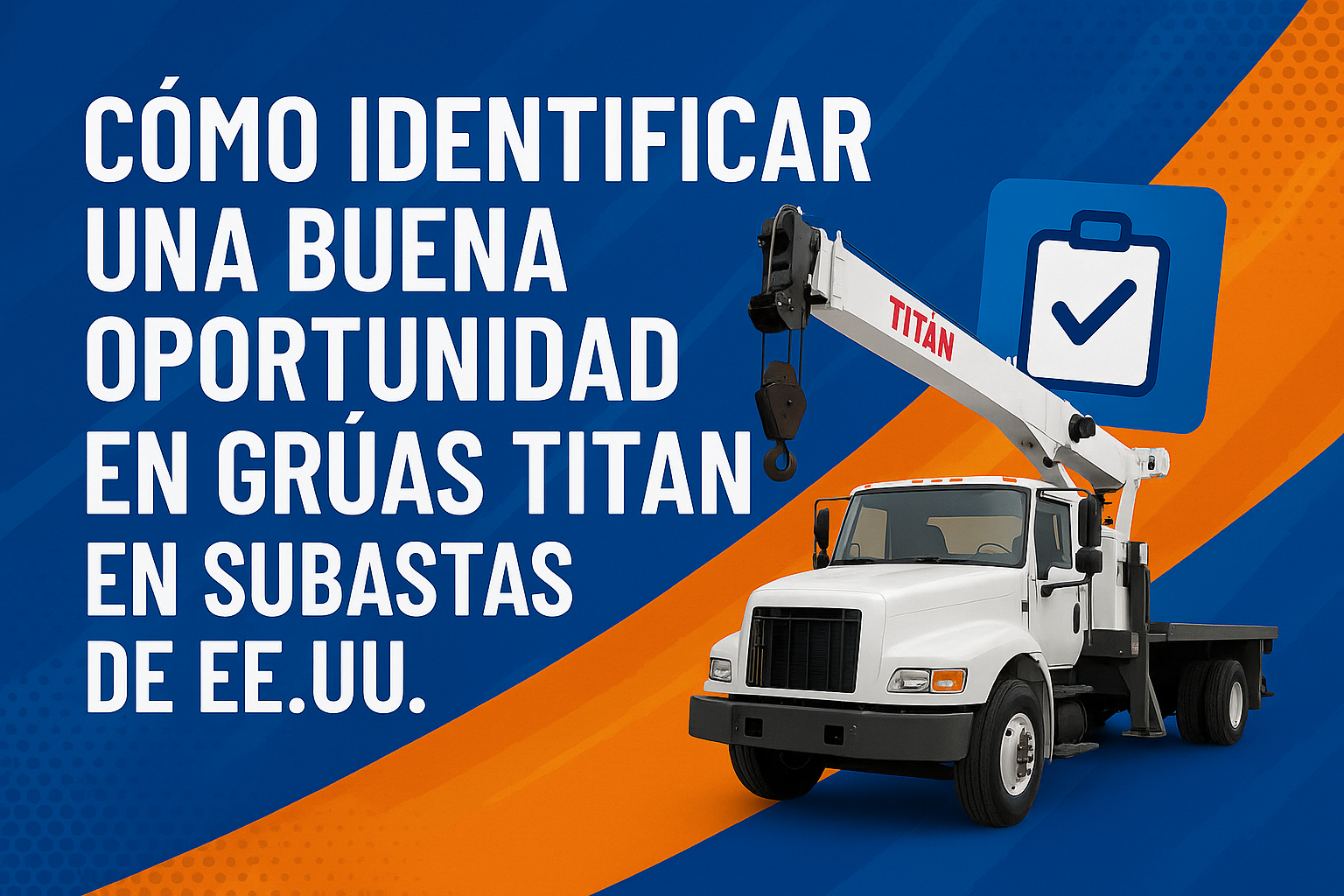 comprar grúa de plataforma en EE.UU.