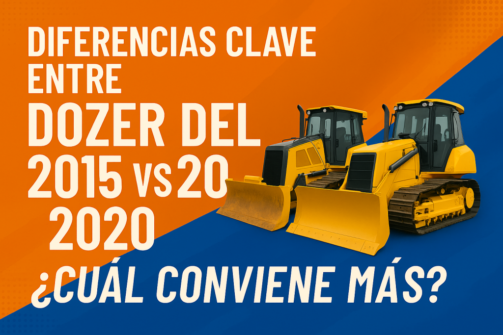 bulldozer usado vs reciente