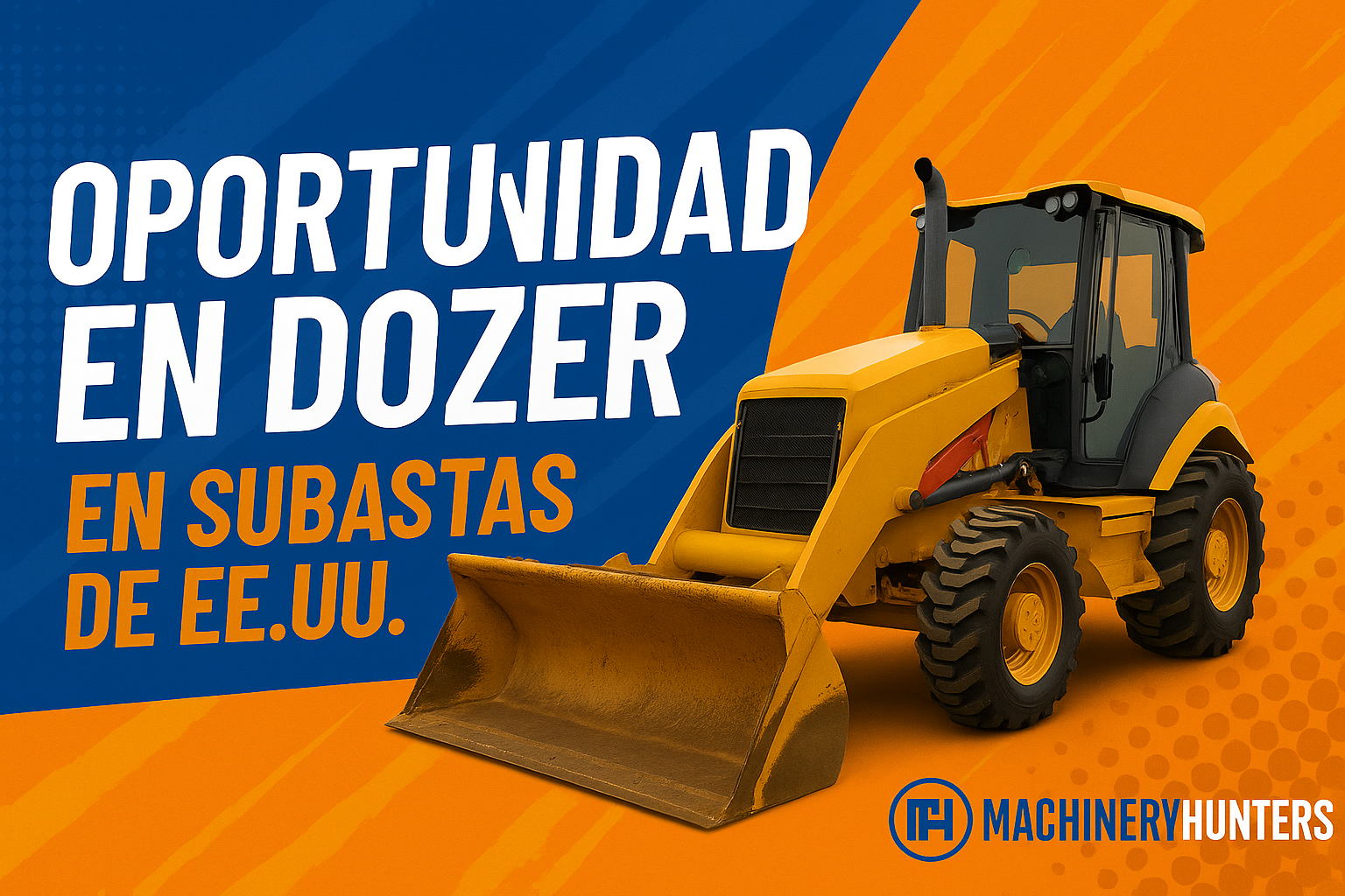bulldozer Caterpillar o Komatsu