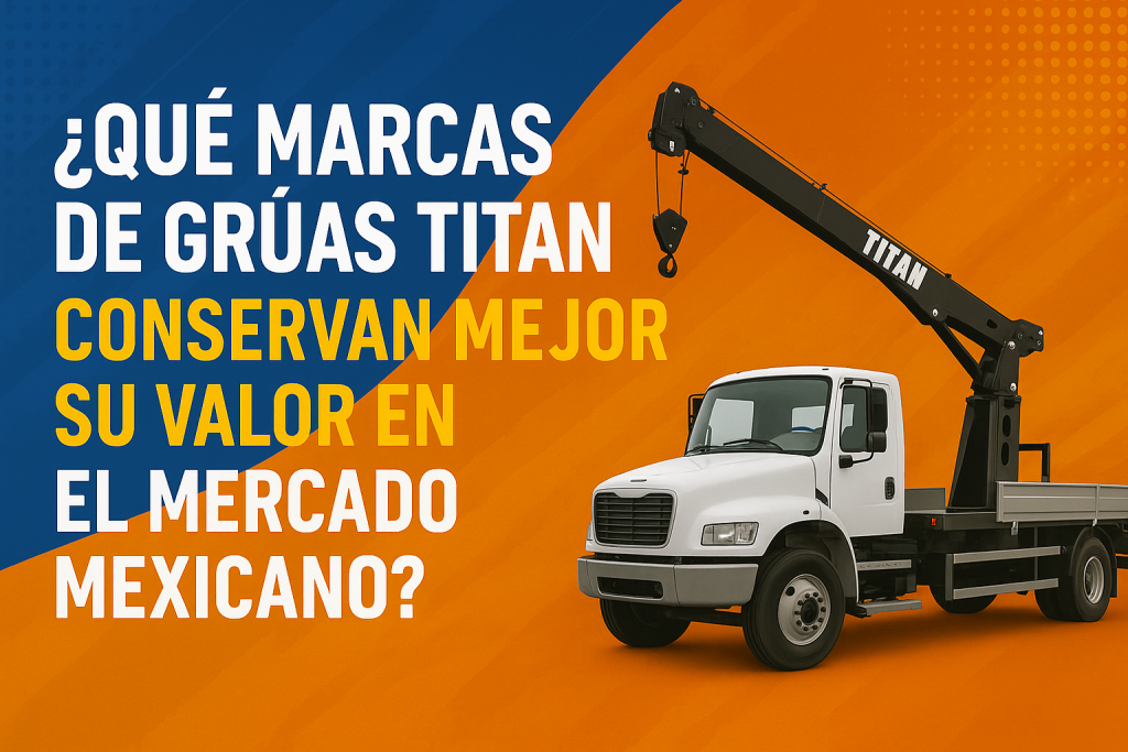 grúas Titan usadas en México