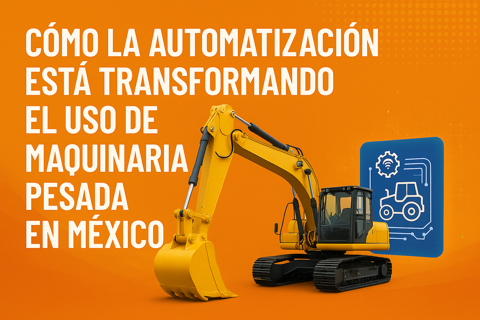 automatización en equipos CAT y Komatsu