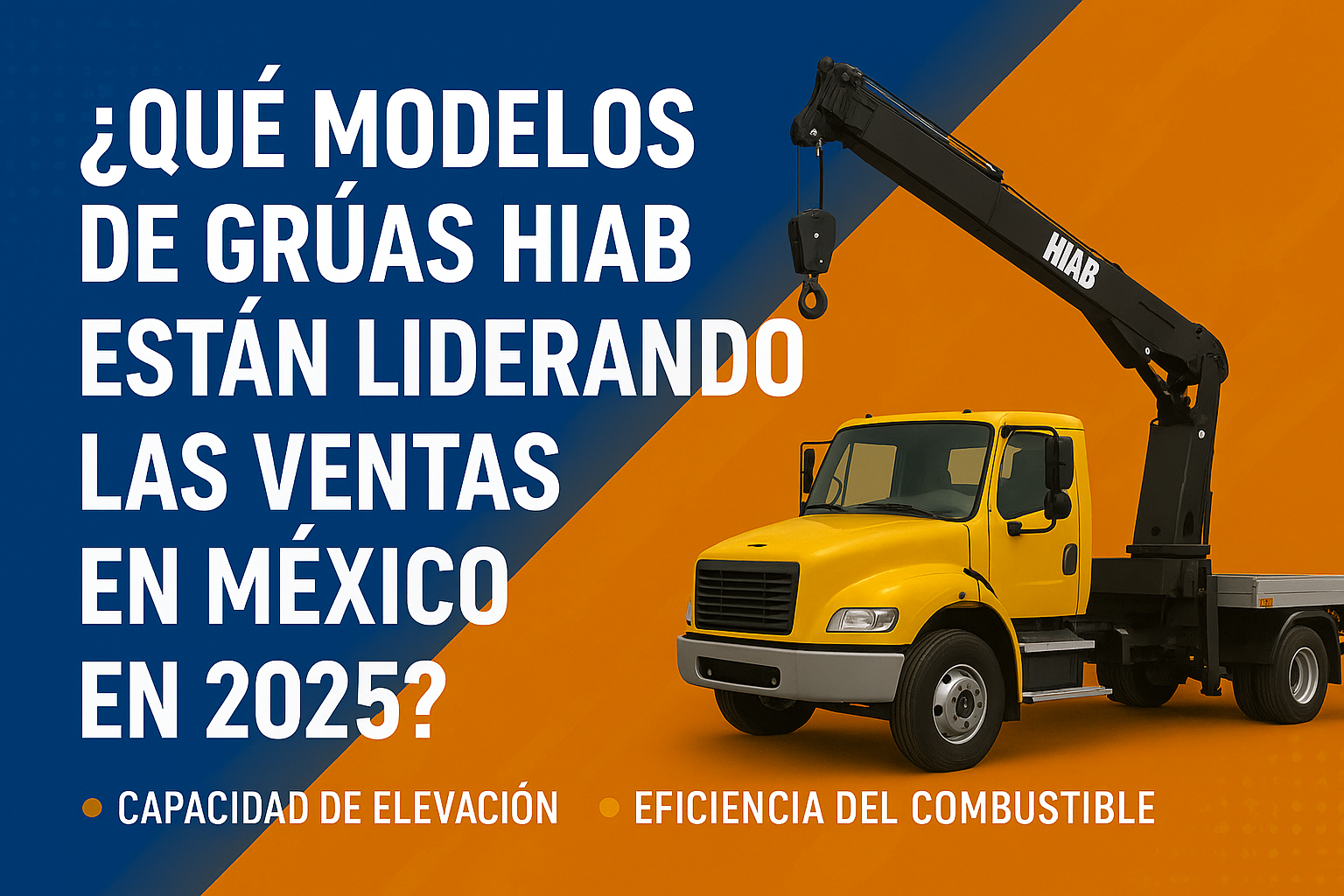 mejores grúas Hiab en 2025