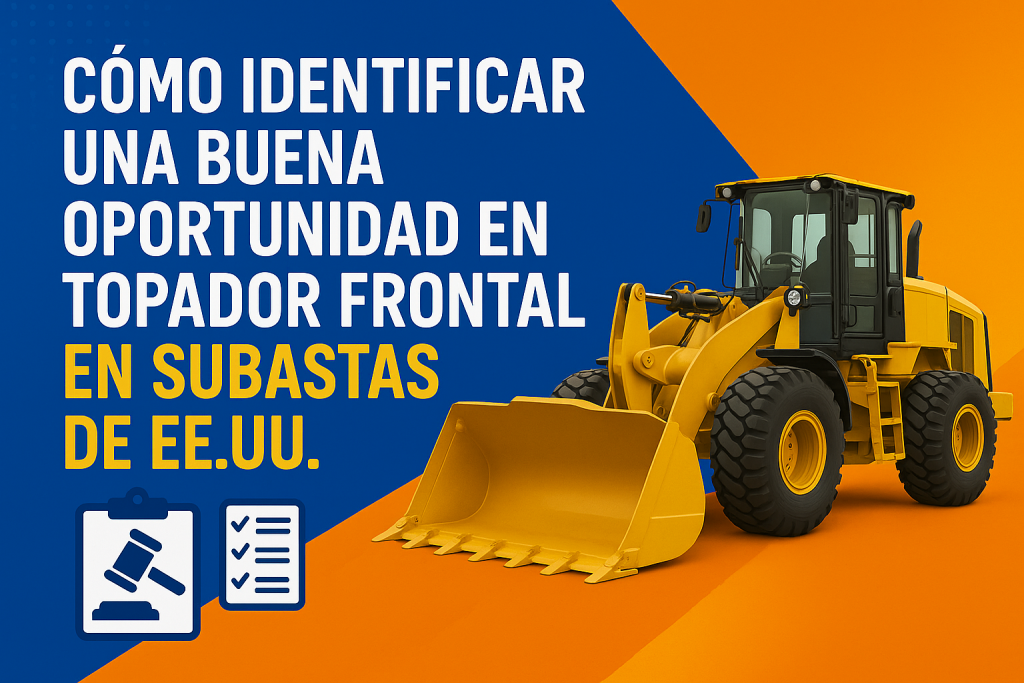 inspección de bulldozer usado