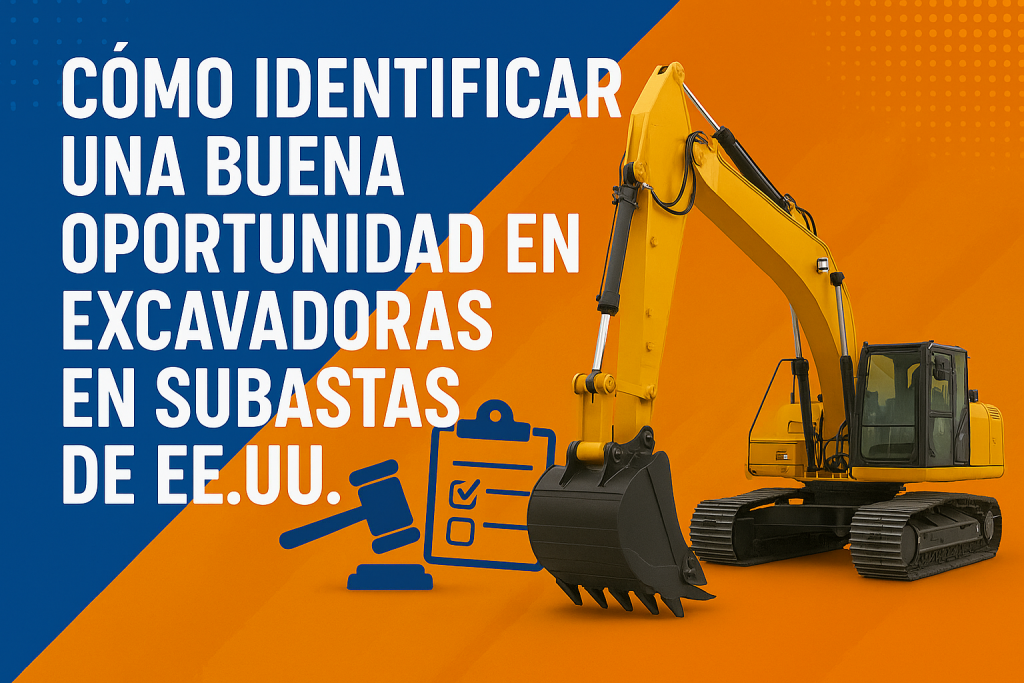 excavadoras usadas en subastas