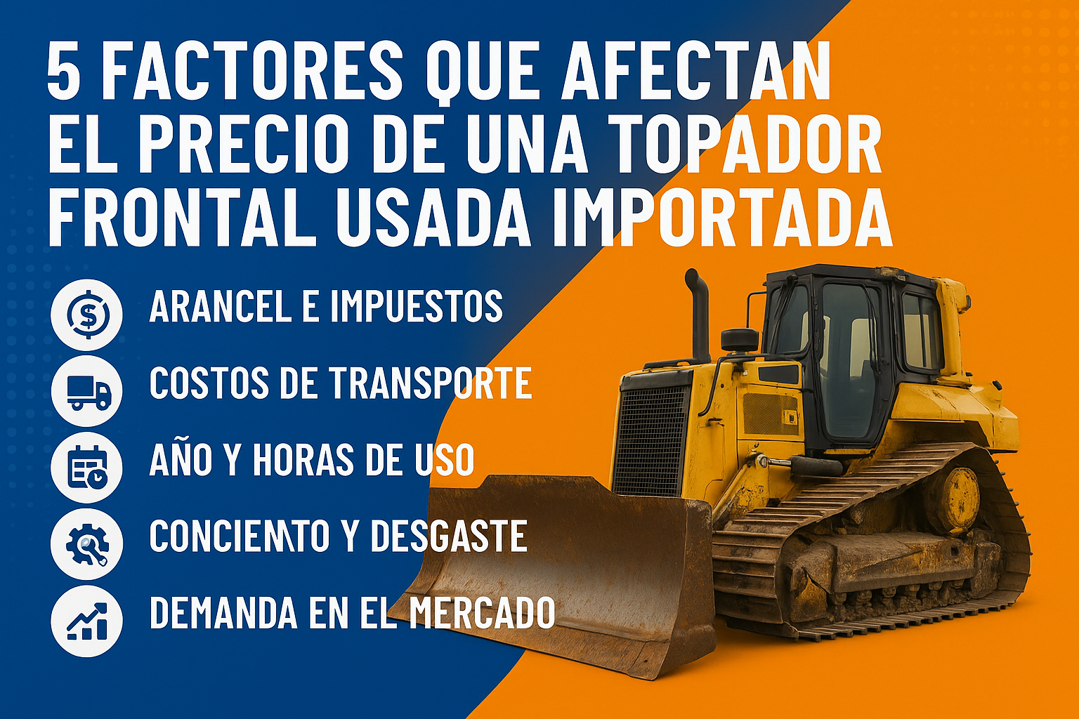 topadora usada importada