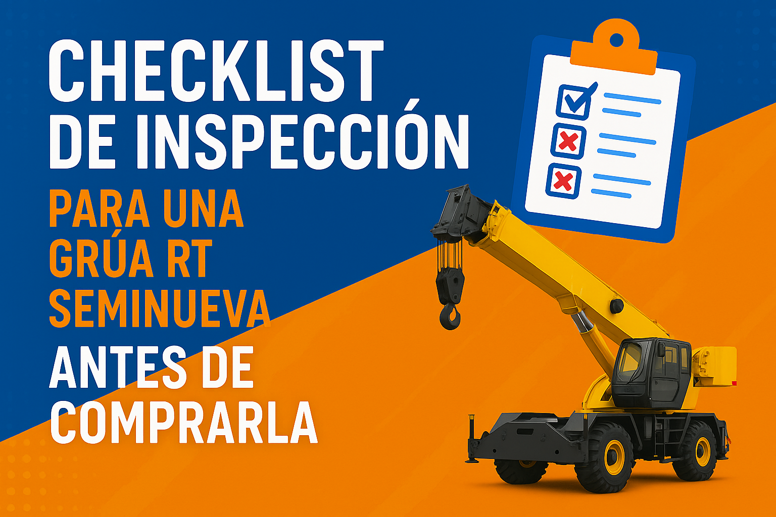 inspección grúa todo terreno