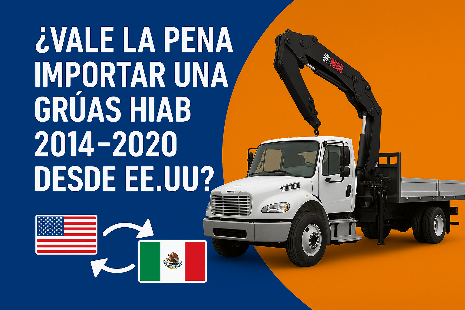 costos importación grúa Hiab