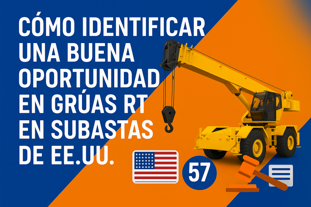 comprar grúas en EE.UU.