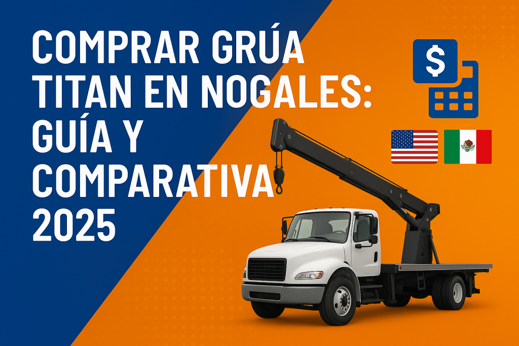 grúa Titan 12 toneladas