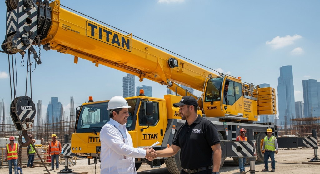 comprar grúa Titan Agua Prieta