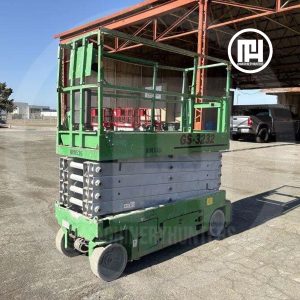 Elevador de tijera Genie GS3232 2015 eléctrico de 32 ft