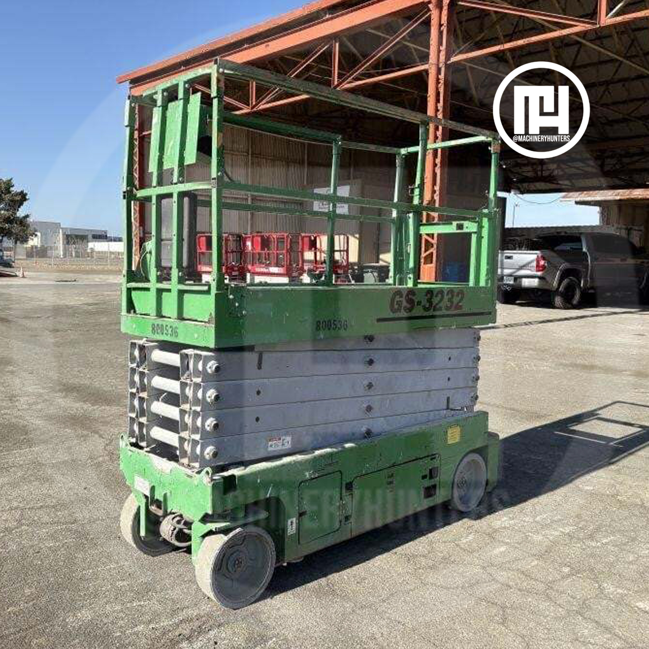 Elevador de tijera Genie GS3232 2015 eléctrico de 32 ft