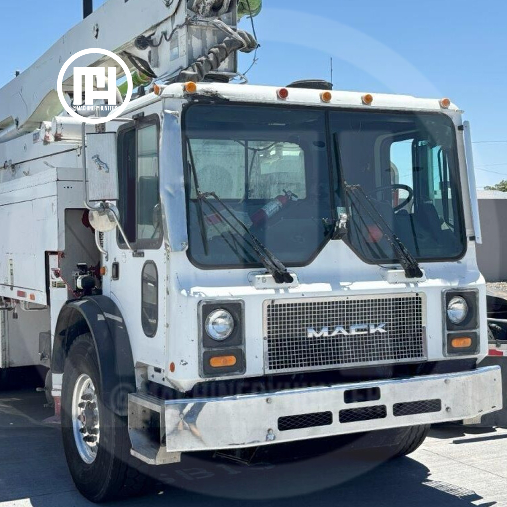 Bomba de concreto 2006 Putzmeister de 38 metros montada en camión Mack