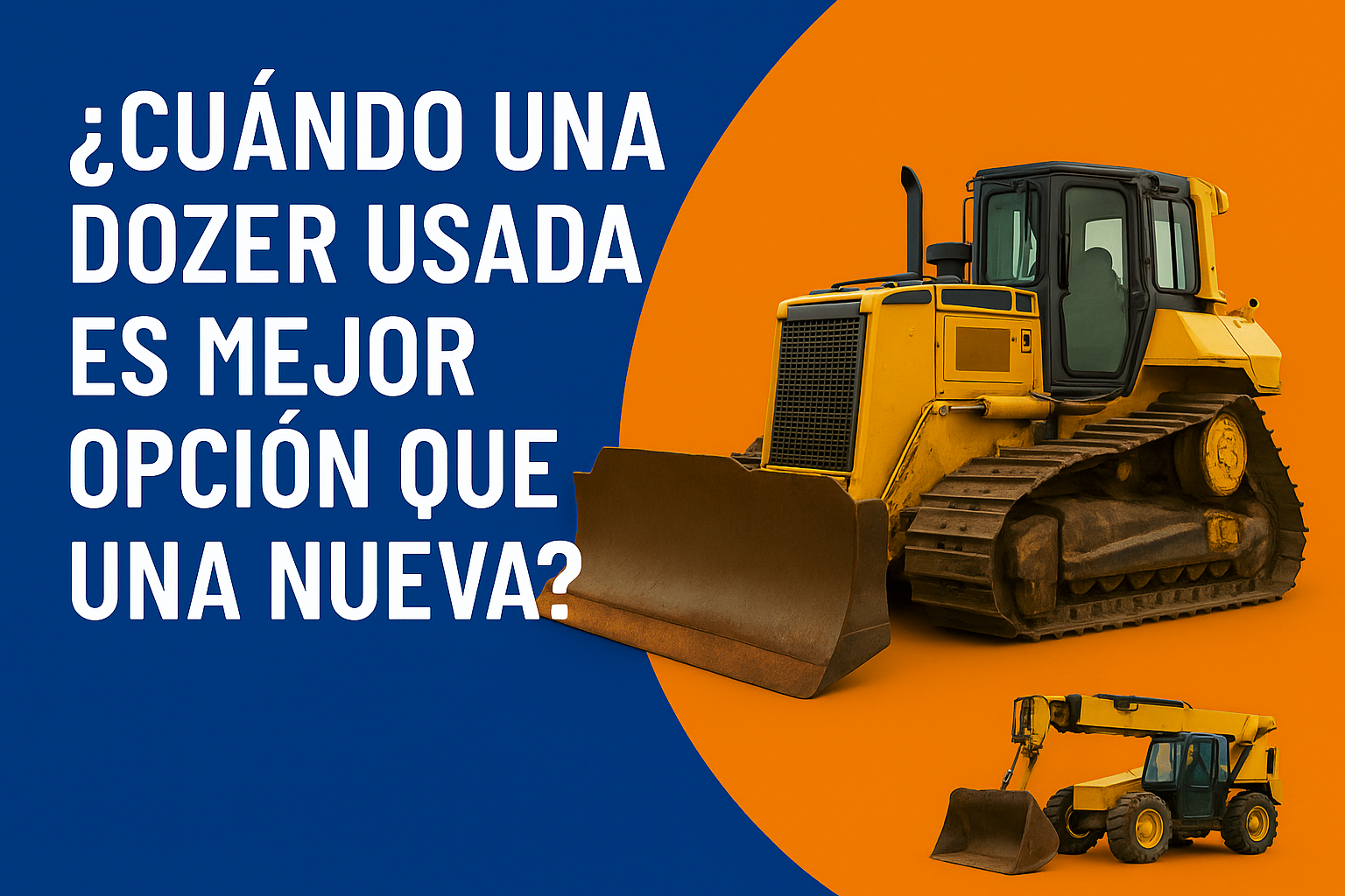 Dozer usada es mejor opción que una nueva