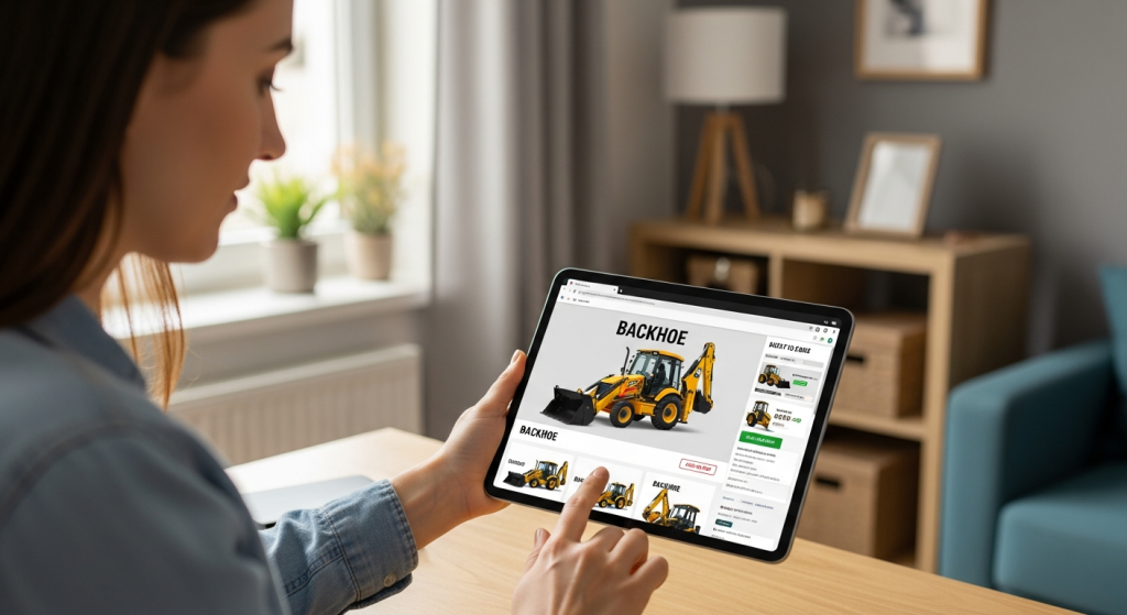 oferta de excavadora importada