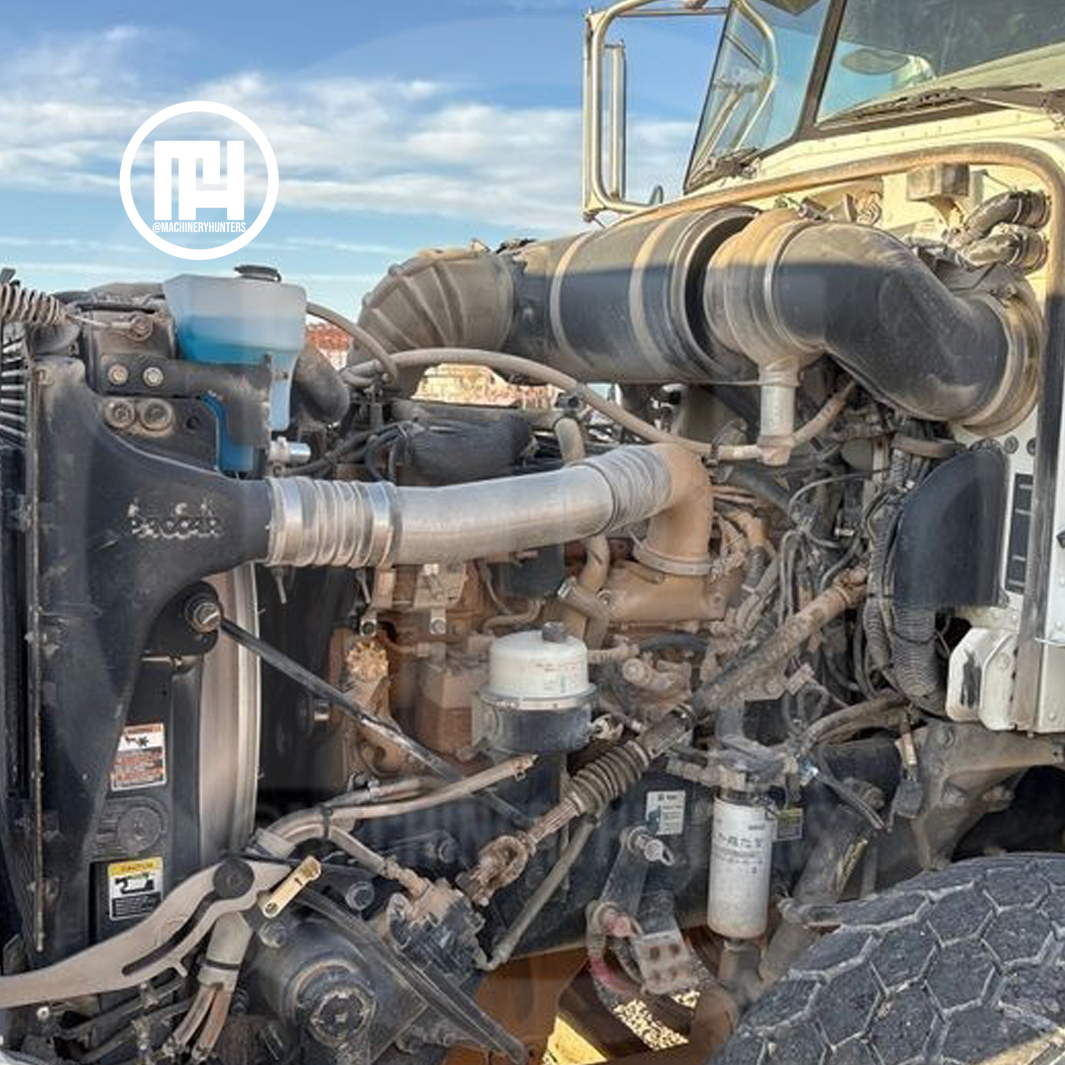 Motor diésel de la National 800D 2011 montada en camión Peterbilt 365