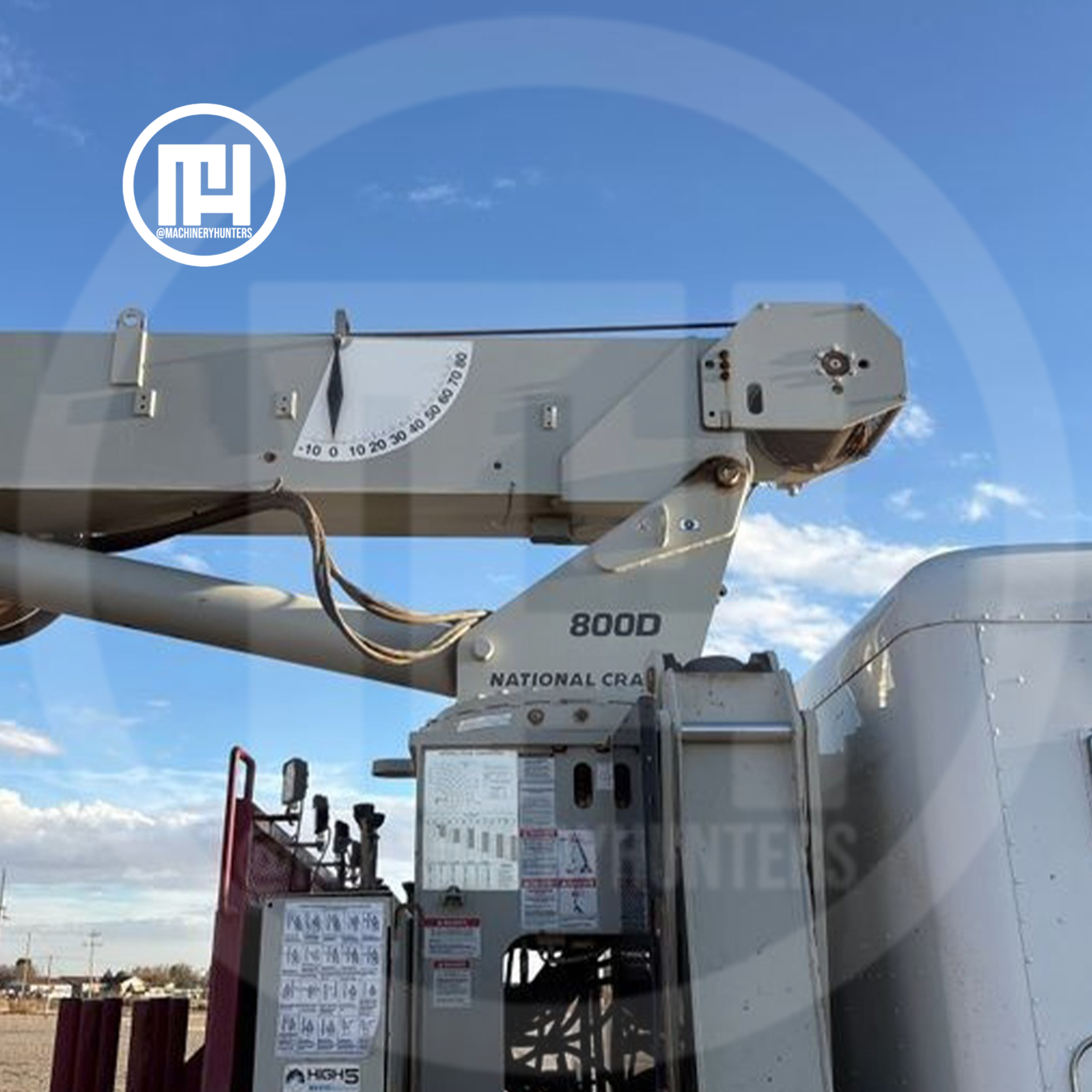 Pluma telescópica 800D de la National 800D 2011